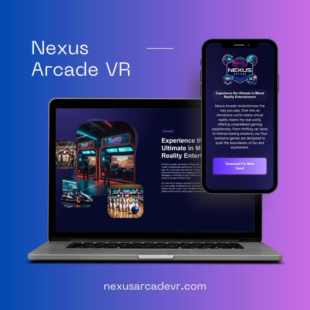 Mixed Reality Game Website